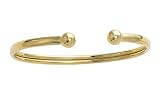 Image of 9ct Yellow Gold 4mm Child Torque Bangle