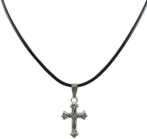 OVERMAL Retro Cross Silver Necklace Pendant