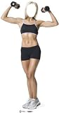 Muscle Woman "Stand-In" Standup Poster
