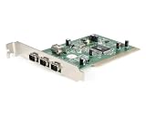 StarTech.com 4 Port IEEE-1394 FireWire PCI Card with Digital Video Editing Kit