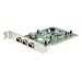 StarTech.com 4-Port PCI 1394a FireWire Adapter Card with Digital Video Editing Kit (PCI1394_4)