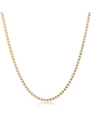 Stainless Steel .040 Square Box Chain Plated Necklace
