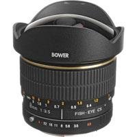 Bower SLY358P Ultra Wide-Angle 8mm f/3.5 Fisheye Lens for Pentax