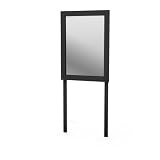 South Shore Furniture, Vito Collection, Mirror, Pure black