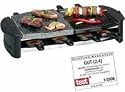 Raclette Grill CB 1279 Heisser Stein 8 Personen