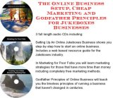 The Online Business Setup, Cheap Marketing, Godfather Principles for Vintage Jukeboxes Businesses