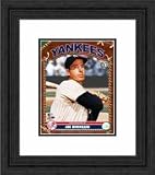 Framed Joe DiMaggio New York Yankees Photograph