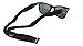 Croakies Suiter Eyewear, Eyeglass, and Sunglass Retainer (Black, 2 Pack)