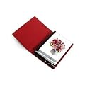 Recordable talking red photo album