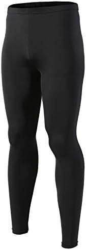 H2H SPORT Skin Tight Thermal Inside Compression Base Layer Running Leggings PantsBLACK US 22W/Asia M(KMBLP0179)