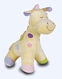 Plush Baby Bow Dreaming Giraffe Lg 15"
