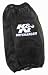 DryCharger Filter Wrap For Personal Watercraft Flame Arrestor Round Tapered 5 in. x 4 in. x 7 7/8 in. Black