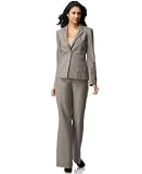 Calvin Klein Seemed-Waist Pant Suit