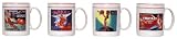 Artistically designed dinnerware Frutas motif mugs 12 oz. Set/4