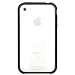 Reveal Frame for iPhone 4, Black & Clear CDMA