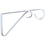 Stanley Hardware V2653 9-Inch Plant Bracket, White, Pack Of 2