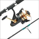 Penn 650SSM Spinfisher Metal Spinning Reel--Outer banks Outfitters CJS66M 6'6 30-80lb Jigging Spinning Rod Combo