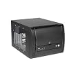 CASE MICRO FLY MATX BX6 CLEAR SIDE W/600W XVS BLACK