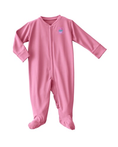 HALO ComfortLuxe Coverall Silky, Pink Cupcake, 0-3 Months