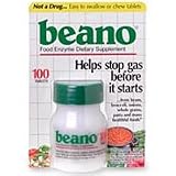 Beano Food Enzyme Dietary Supplement, Tablets 100 ea Beano Food Enzyme Dietary Supplement, Tablets 100 ea