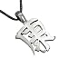 Chinese Good Health Symbol Pewter Pendant Necklace
