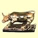 A Really BIG Bowling Green Bull - Copper