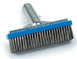 5" ALUM BACK POOL BRUSH - STAINLESS STEEL BRISTLES - 11020