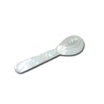 Small Caviar Serving Spoon - Hand Carved Mother of Pearl - 7 cm
