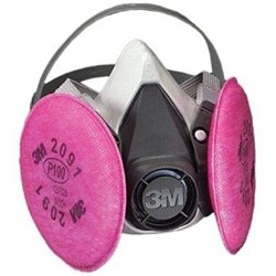 3M 6291 Half Facepiece Respirator Assembly Medium with P100 Filters On Sale