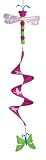 Toland Home Garden 168137 Sparkle Dragonfly Wind Twister , 8 by 47