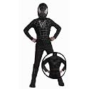 Childs Deluxe Black Suited Spider-Man Costume