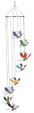 Outdoor Living : Red Carpet Studios Ltd. Spiral Tunes Suncatchers Butterfly Mosaic Mobile