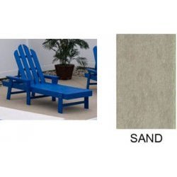 Long Island Chaise Lounge - Sand (Sand) (38H x 26.50W x 76D) by 