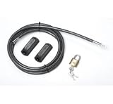 Mac T5 Cable, Padlock & 2 X-Anchors