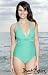 Beach Native® Sage Twist Front Halter Swimsuit - Women's Swimwear Plus Size Swimsuits