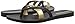 Ipanema Women's Kirei Flip Flop, Black/Gold, 6 M US