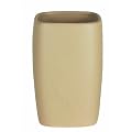 Spirella Retro Toothbrush Holder Stoneware Beige Height 11 cm x Width 7 cm