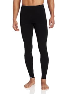 110 Percent Play Harder Men's Clutch Compression Tights + ICE for hips, glutes, lumbar, ITBand, quadriceps, hamstrings and knees (Black,  X-Large)