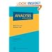 Analysis (Graduate Studies in Mathematics)