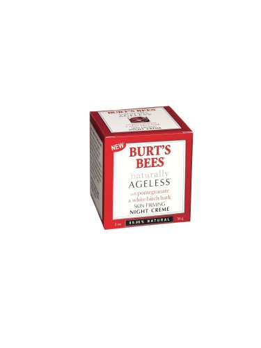 Burt's Bees Naturally Ageless Night Cr?me, 2-Ounce Jar