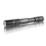 Fenix L2D-CE Q5 Premium (Cree Q5 Edition LED) Digital LED Flashlight (6 Output levels), Black Color - 180 Lumens; uses 2 x AA batteries