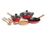 Iron Chef Challenger's 9 Piece Cast Iron set