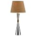 Kenroy Home 32081BS Dekland One Light Table Lamp in Brushed Steel