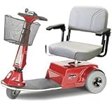 Amigo HD450 3-Wheel Scooter w/33AH Batteries - Cinnamon Red, Deluxe Model