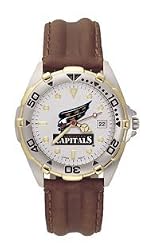 Washington Capitals All Star Leather Mens Watch