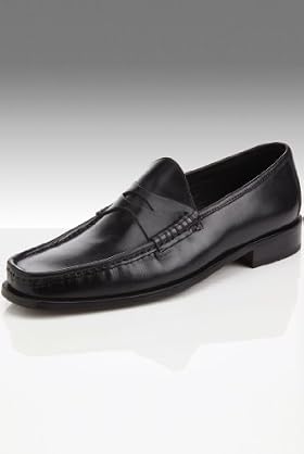 Collezione Leather Saddle Loafers [T03-6651I-S]