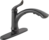 DELTA リンデン キッチン用タッチ水栓(プルアウト シャワー) ヴェネチアンブロンズ （4353T-RB-DST）