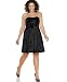 Ruby Rox Plus Size Strapless Sweetheart-Neck Bubble Dress