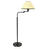 House Of Troy Oil Rubbed Bronze/Parchment Shade Floor Lamp