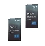【2個セット】ニコン　COOLPIX S710.S610.S610cの  EN-EL12   対応バッテリー
